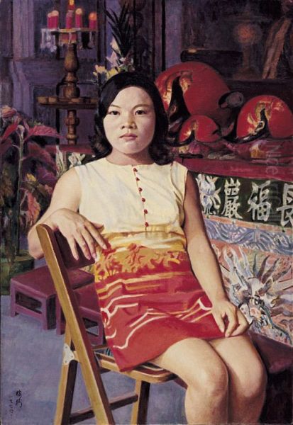 Buddhism Lady - view 1