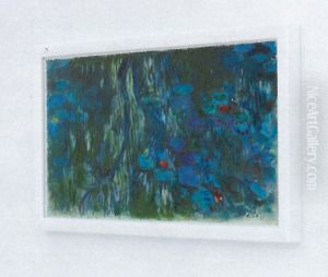 Water Lilies, Reflections of Weeping Willows