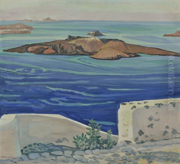 Kammeni, Santorini - view 1
