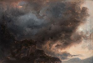 Cloud over a Mountain Top by Johan Wilhelm Ludwig Dahl
