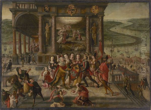 Allegorie van de overgave van Antwerpen in 1585 - view 1