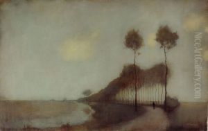 Woudsterweg bij Oranjewoud by Jan Mankes