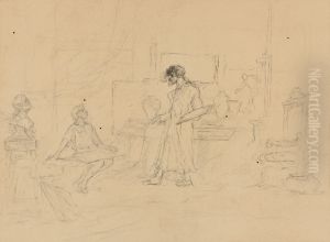 Interior de Atelier by unknown