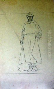 Jornada dos Martires - Figura de Padre (Estudo)