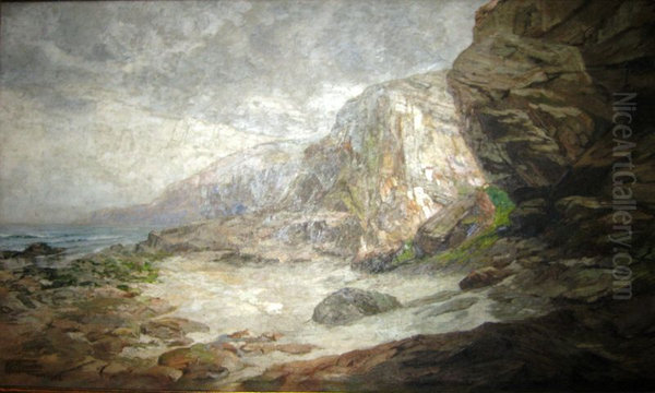 Deserted beach - view 1