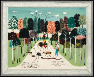 Ossae e Ogun na Floresta by unknown