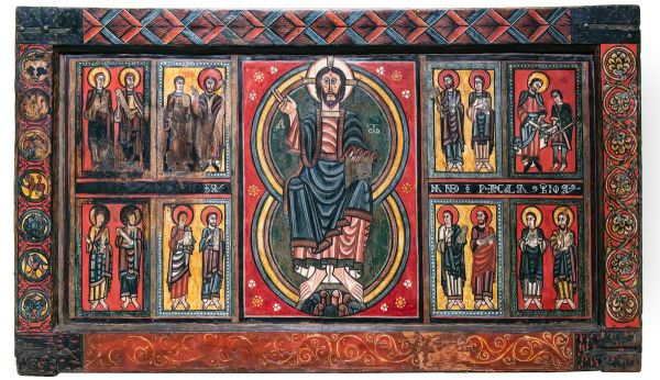 Altar frontal from Ix - view 1