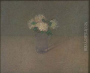 Stilleven met appelbloesem by Jan Mankes