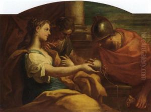 Ariadne and Theseus by Niccolo Bambini