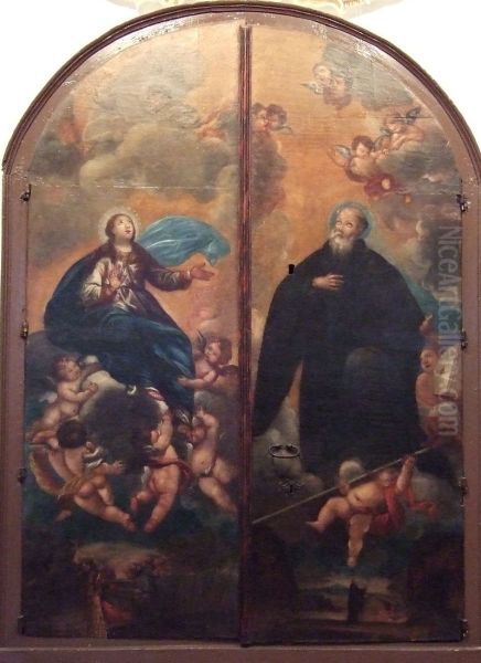 Assumption of the Virgin Mary and Saint Inigo - view 1