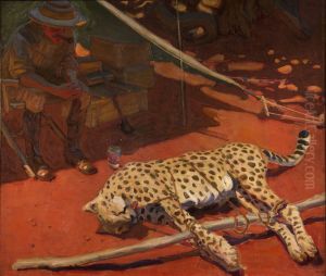 Cheetah by Akseli Valdemar Gallen-Kallela