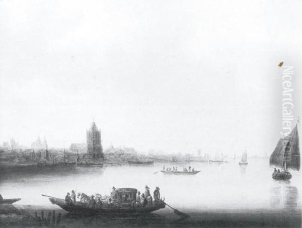 Riverbank near Dordrecht, 1641 - view 1