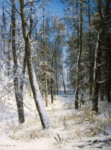 <<Zima v lesu (Inej)>> by Ivan Shishkin