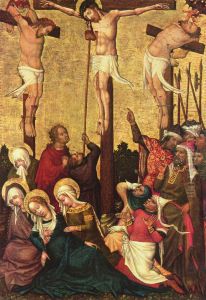 Kreuzigung Christi by Master of the Saint Lambrecht Votive Altarpiece