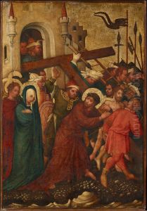 Kreuztragung Christi by Master of the Saint Lambrecht Votive Altarpiece