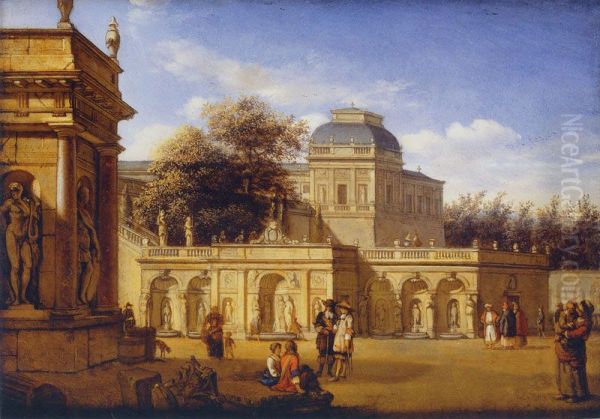 The Grounds of a Baroque Palace - view 1