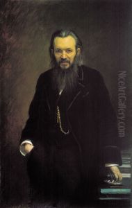 Portrait of the Publisher and Publicist Alexey Suvorin Portrait of the Publisher and Publicist Alexey Suvorin