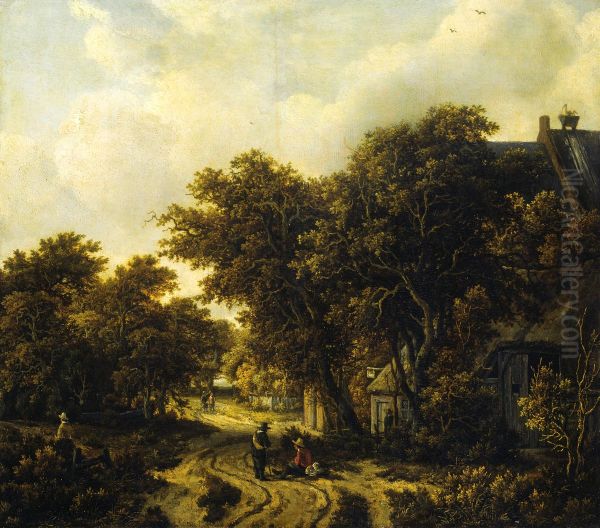 Landscape with an Inn - view 1