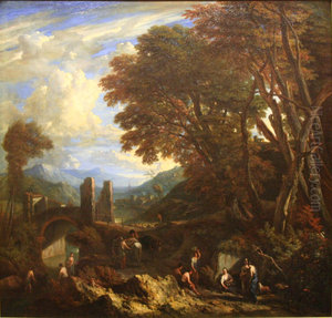 Paysage au pont Paysage au pont