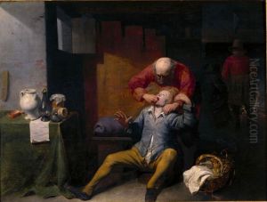The toothpuller by David Ryckaert III