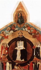 Triumph of St Thomas Aquinas by Lippo Memmi