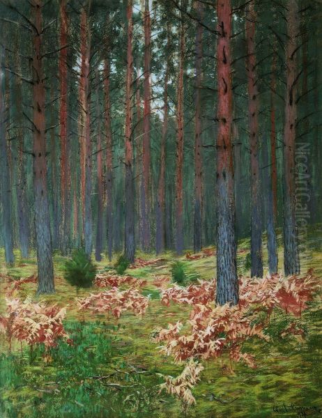 Landscape with Fern (In Bor. Autumn) - view 1