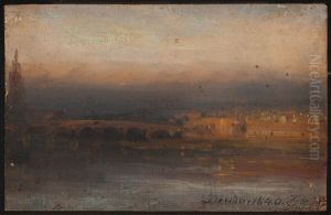 The Elbe in the Evening