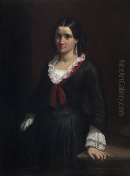 Portrait of Miss Vilhelmine (Ville) Hage - view 1