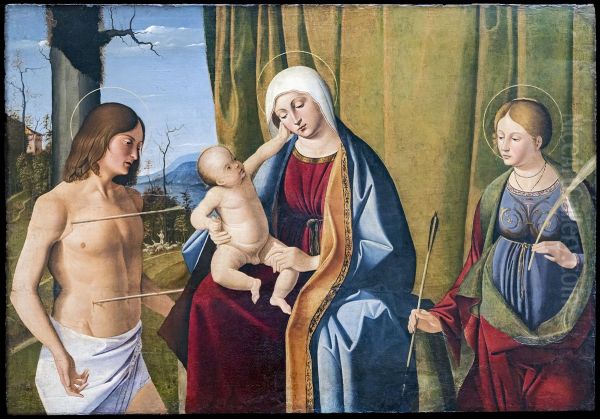 Virgin and Child between St. Sebastian and St. Ursula - view 1