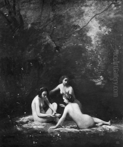 Nymphs Leaving the Bath - view 1