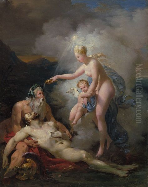 Venus Healing Aeneas - view 1