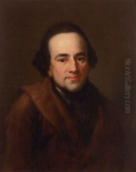 Portrait of Moses Mendelssohn - view 1