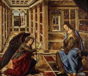 Annunciation by Piero del Pollaiuolo