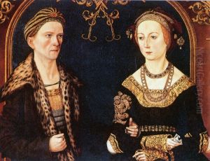 Portrait of Jakob Fugger und Sybille Artzt by Hans Burgkmair the elder