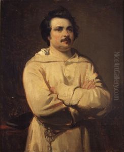 Portrait d'Honore de Balzac by Louis Boulanger
