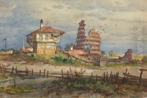 Razvalinite pri Kula by Felix Philipp Kanitz