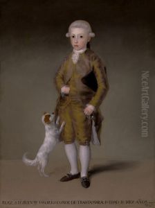 Don Vicente Isabel Osorio de Moscoso y Alvarez de Toledo, Conde de Trastamara by Francisco Goya Fuendetodos