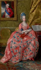 Portrait of the Archduchess Maria Amalia of Austria, Duchess of Parma by Johann Zoffany