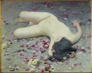 Flores deshojadas (Ramon Casas) by Ramon Casas