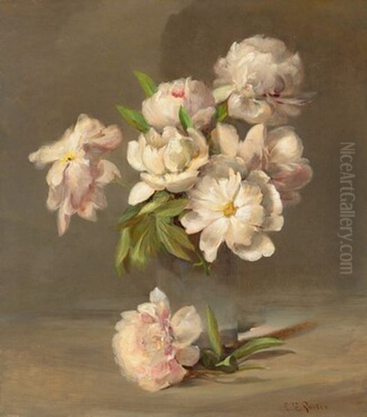 Peonies in a Vase - view 1