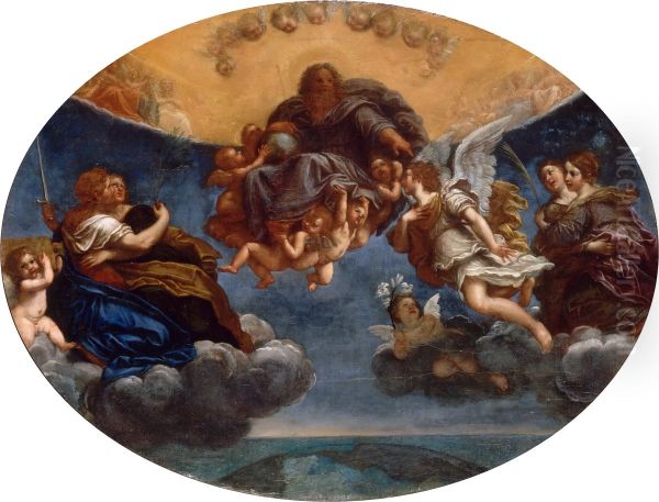 Le Pere Eternel et l'ange Gabriel - view 1