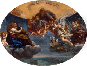 Eternal Father and Archangel Gabriel Eternal Father and Archangel Gabriel