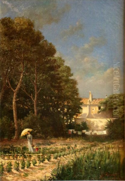 Garden in Sete - view 1