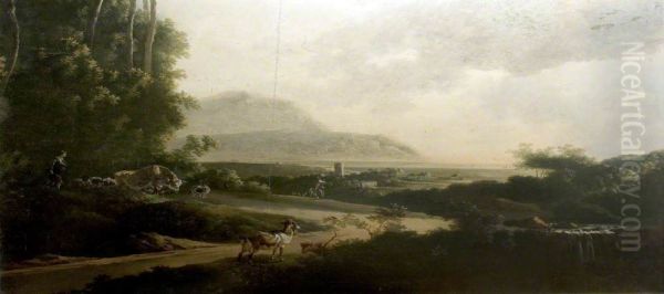 Landscape with a Winding Roadway - view 1