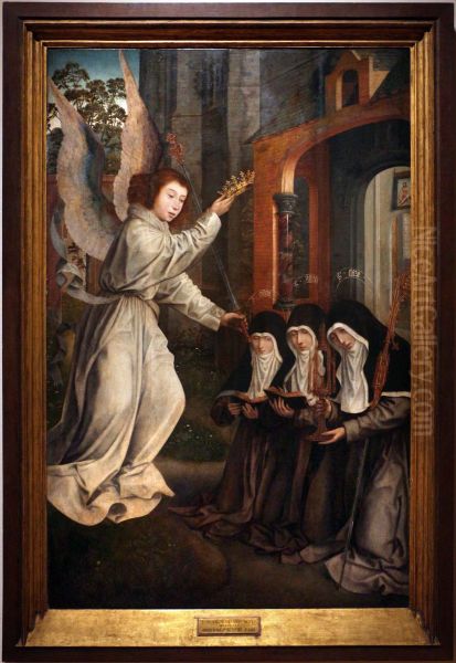 Apparition of the Angel to S. Clara, S. Ines de Assis and S. Corbie Collection - view 1