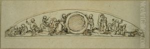 Children at play in fronton by unknown