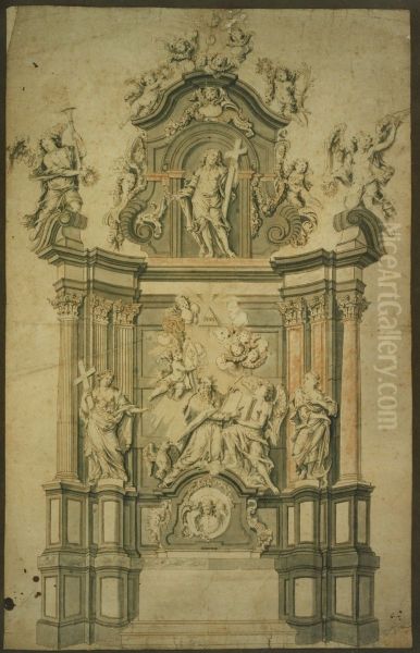 Entwurf fur einen Augustinus-Altar - view 1