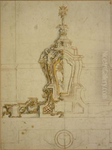 Ebauche d'un tabernacle by unknown