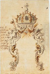 Baldachin for the church of Lede, 1713