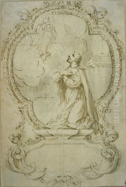 Design for a gravestone - view 1